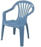 Kinder-Stapelsessel Sedia Baby &brvbar; blau &brvbar; Ma&szlig;e (cm): B: 38 H: 52 T: 38.0
