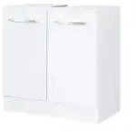 calmo2go Waschbeckenunterschrank &brvbar; wei&szlig; &brvbar; Ma&szlig;e (cm): B: 60 H: 62 T: 33.0