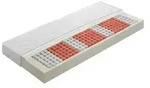 Tonnentaschenfederkernmatratze &brvbar; wei&szlig; &brvbar; Ma&szlig;e (cm): B: 140 H: 16