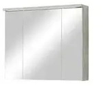 Primo Spiegelschrank &brvbar; grau &brvbar; Ma&szlig;e (cm): B: 80 H: 69 T: 20.0