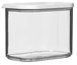 Mepal Vorratsdose 1 0 l Modula &brvbar; transparent/klar &brvbar; Kunststoff &brvbar; Ma&szlig;e (cm): B: 9