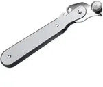Gefu Dosen&ouml;ffner ALTO &brvbar; silber &brvbar; Metall &brvbar; Ma&szlig;e (cm): B: 5,4 H: 2,8