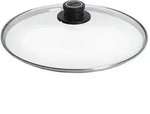 WOLL Sicherheitsglasdeckel &brvbar; schwarz &brvbar; Glas &Oslash;: 30.0