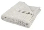 VOSSEN Handtuch Vienna Supersoft &brvbar; grau &brvbar; Ma&szlig;e (cm): B: 50