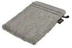VOSSEN Waschhandschuh Vienna Supersoft &brvbar; grau &brvbar; Ma&szlig;e (cm): B: 16