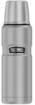 THERMOS Isolierflasche STAINLESS KING BEVERAGE BOTTLE &brvbar; silber &brvbar; Edelstahl