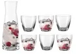 BOHEMIA Wasser-Saft-Set Libera &brvbar; transparent/klar &brvbar; Glas