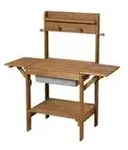 Roba Outdoor Matschk&uuml;che &brvbar; holzfarben &brvbar; Ma&szlig;e (cm): B: 82 H: 88,5 T: 35.0