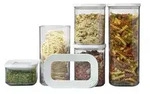 Mepal Vorratsdose 5-teiliges Set Modula &brvbar; transparent/klar &brvbar; Kunststoff