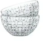 Nachtmann Schale 2er Set Bossa Nova &brvbar; transparent/klar &brvbar; Glas &brvbar; Ma&szlig;e (cm): B: