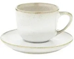 ASA SELECTION Espressotasse mit Unterteller &brvbar; creme &brvbar; Ma&szlig;e (cm): H: 5,5 &Oslash;: 6.7
