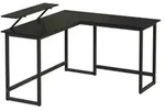 Schreibtisch &brvbar; schwarz &brvbar; Ma&szlig;e (cm): B: 140 H: 76