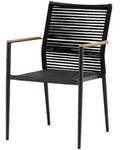 Zebra Stapelsessel Spider &brvbar; grau &brvbar; Ma&szlig;e (cm): B: 58 H: 90 T: 58.0