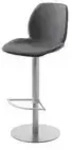 Barhocker &brvbar; grau &brvbar; Ma&szlig;e (cm): B: 46 T: 50.0