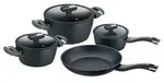 Berndes Topfset Enduro Balance Induction &brvbar; schwarz &brvbar; Aluminium