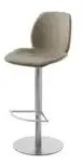 Barhocker &brvbar; braun &brvbar; Ma&szlig;e (cm): B: 46 T: 50.0