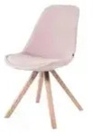 Esszimmerstuhl &brvbar; rosa/pink &brvbar; Ma&szlig;e (cm): B: 48 H: 84