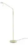Fischer-Honsel LED-Stehleuchte 1-flammig messing matt &brvbar; gold &brvbar; Ma&szlig;e (cm): B:
