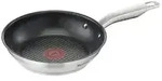 Tefal Bratpfanne Virtuoso &brvbar; silber &brvbar; Edelstahl &Oslash;: 24.0