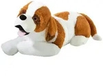 Heunec Kuscheltier Hund &brvbar; braun &brvbar; Ma&szlig;e (cm): B: 46 H: 30