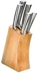 Justinus Messerblock 6-teilig &brvbar; holzfarben &brvbar; Holz