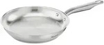 Tefal Bratpfanne Virtuoso &brvbar; silber &brvbar; Edelstahl &Oslash;: 24.0