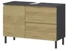 Waschbeckenunterschrank Ischgl &brvbar; holzfarben &brvbar; Ma&szlig;e (cm): B: 80 H: 56 T: 34.0