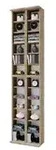 Standregal &brvbar; holzfarben &brvbar; Ma&szlig;e (cm): B: 42 H: 180 T: 20.0