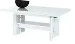 Funktionscouchtisch &brvbar; wei&szlig; &brvbar; Ma&szlig;e (cm): B: 68 H: 60
