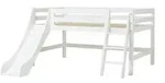 Hoppekids Hochbett ECO Luxury &brvbar; wei&szlig; &brvbar; Ma&szlig;e (cm): B: 227 H: 114