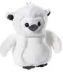 Heunec Kuscheltier Eule &brvbar; wei&szlig; &brvbar; Ma&szlig;e (cm): B: 35 H: 20