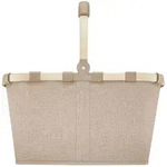 reisenthel Einkaufskorb &brvbar; beige &brvbar; Polyester,Kunststoff,Metall &brvbar; Ma&szlig;e (cm): B: