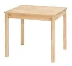 Woodford Esstisch Alfons &brvbar; holzfarben &brvbar; Ma&szlig;e (cm): B: 50 H: 76