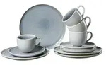 Ritzenhoff & Breker Kaffeeservice 12-tlg. Skagen &brvbar; grau &brvbar; Porzellan