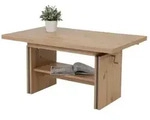 Funktionscouchtisch &brvbar; holzfarben &brvbar; Ma&szlig;e (cm): B: 67 H: 66