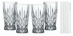 Nachtmann Latte Macchiato-Glas 4er Set Noblesse &brvbar; transparent/klar &brvbar; Glas