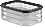 Mepal K&uuml;hlschrankdose Modula &brvbar; transparent/klar &brvbar; Kunststoff &brvbar; Ma&szlig;e (cm): B: 16