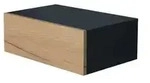 Wandschublade &brvbar; schwarz &brvbar; Ma&szlig;e (cm): B: 45 H: 15 T: 30.0