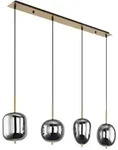 Globo Lighting H&auml;ngeleuchte &brvbar; gold &brvbar; Ma&szlig;e (cm): B: 18,5 H: 120