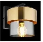 Globo Lighting Wandleuchte &brvbar; schwarz &brvbar; Ma&szlig;e (cm): B: 18 H: 21,5