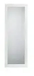 Spiegel 50 x 150 cm &brvbar; wei&szlig; &brvbar; Massivholz &brvbar; Ma&szlig;e (cm): B: 3 H: 150
