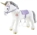 Heunec Kuscheltier Einhorn &brvbar; wei&szlig; &brvbar; Ma&szlig;e (cm): B: 25 H: 68