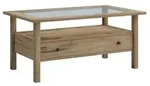 Couchtisch &brvbar; holzfarben &brvbar; Ma&szlig;e (cm): B: 53,5 H: 42