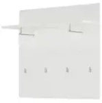 Primo Garderobenpaneel Akzent &brvbar; wei&szlig; &brvbar; MDF-Platte &brvbar; Ma&szlig;e (cm): B: 96 H: 90 T: