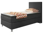 Boxbett &brvbar; grau &brvbar; Ma&szlig;e (cm): B: 90 H: 115