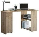 Eckschreibtisch &brvbar; holzfarben &brvbar; Ma&szlig;e (cm): B: 118 H: 77