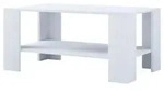 Couchtisch &brvbar; wei&szlig; &brvbar; Ma&szlig;e (cm): B: 53 H: 41