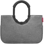 reisenthel Shoppingtasche &brvbar; grau &brvbar; Polyester,Kunststoff,Metall &brvbar; Ma&szlig;e (cm): B: