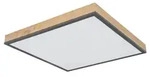 Globo Lighting Deckenleuchte &brvbar; grau &brvbar; Ma&szlig;e (cm): B: 45 H: 7,6 T: 45.0