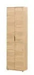 Primo Garderobenschrank Padua &brvbar; holzfarben &brvbar; Ma&szlig;e (cm): B: 59 H: 200 T: 34.0